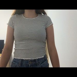 striped t-shirt :)